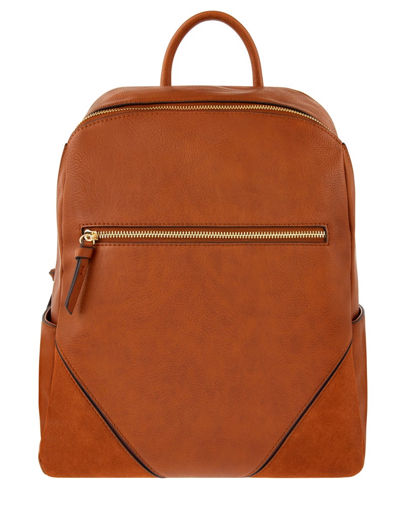 Accessorize - Judy Plain Backpack Tan - Image 1