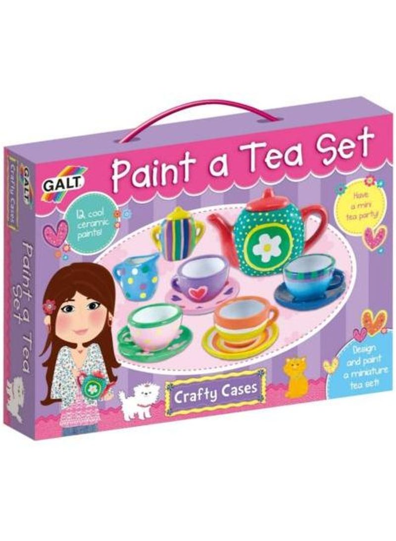 Crayola 12-Piece Paint A Tea Set