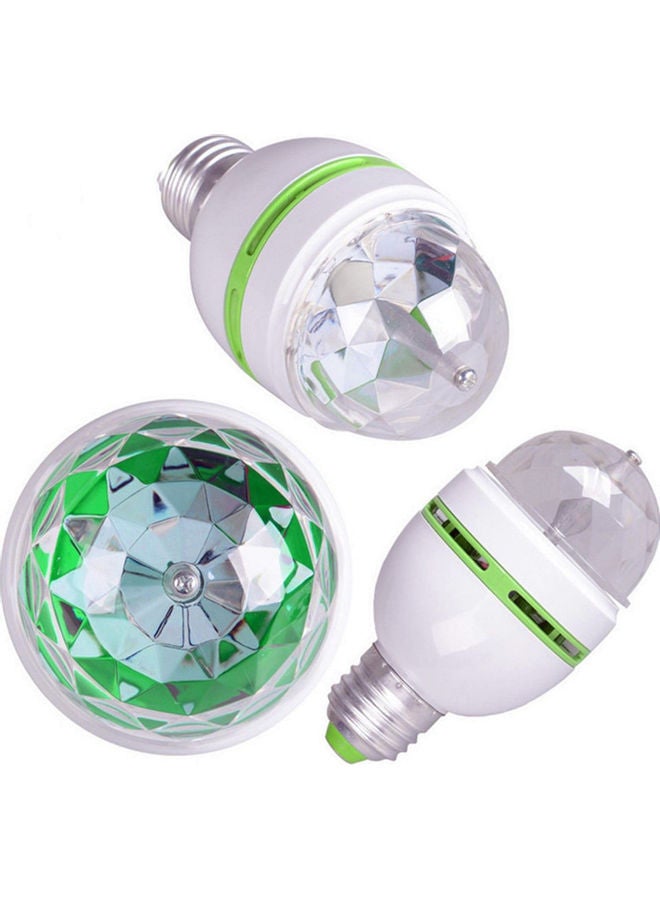Auto Rotating RGB LED Bulb Multicolour 12x12cm  - Image 4