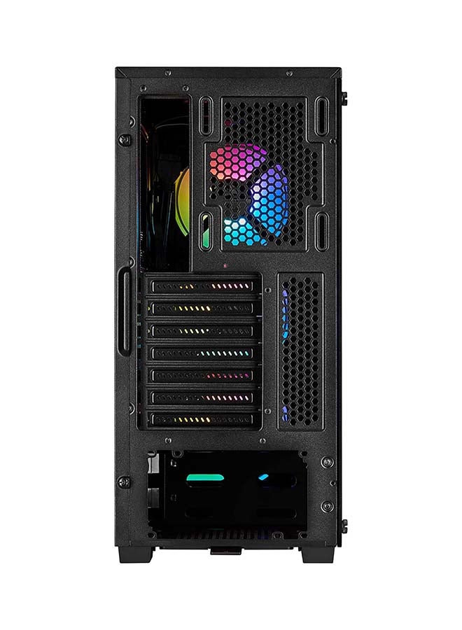 CORSAIR iCue 220T RGB Black Front Glass Edition - Image 2