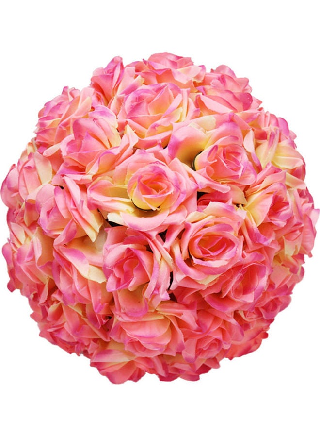 Wedding Party Rose Flower Ball Pink 13 x 13 x 13cm - Image 4