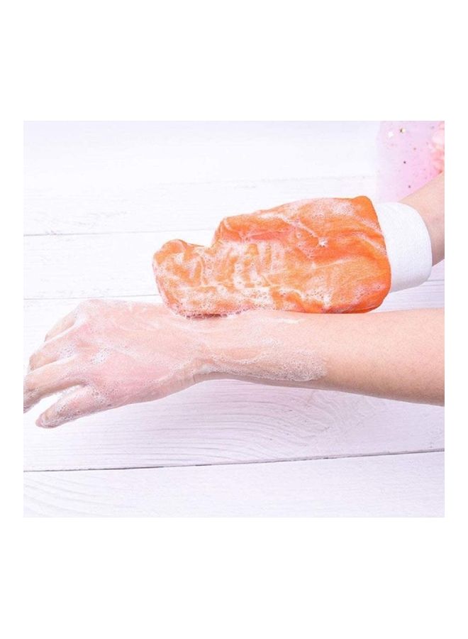 Generic - Pack of 4 HAI+ Exfoliating Moroccan Hammam Mitt Kessa Scrub Gloves,Remove Dead Skin Bath Body Scrub Mitt, for All Skin Types and Improve Blood Circulation, Shower, Spa, Dead Skin Cell Remover multicolour 24.3 x 17.2 x 1.9cm - Image 1