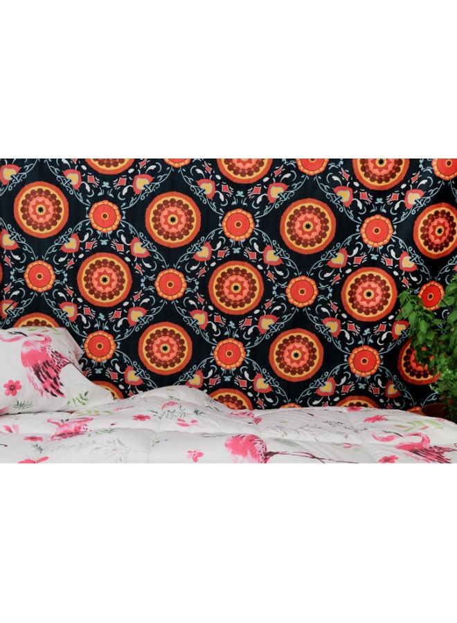 HENDI Deep Classic Decoration Canvas Wall Art Painting Coral/Multicolour 220x200cm - Image 3