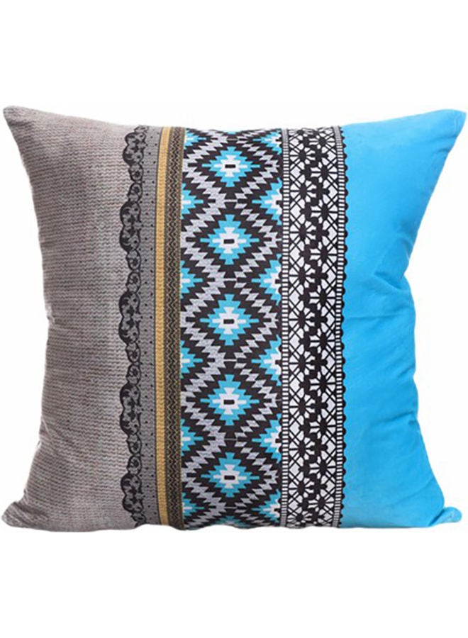 وسادة ديكور هيبو بملمس مخملي متعدد الألوان 45x45سم