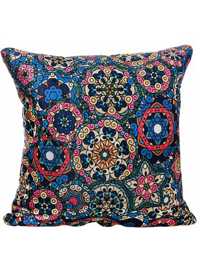 غطاء وسادة ديكور مخملي هيبيو متعدد الألوان 45x45سم