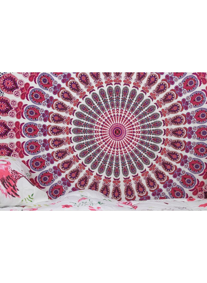 HENDI Enlightened Soul Blush Decoration Canvas Wall Art Painting Multicolor 220x200cm - Image 2