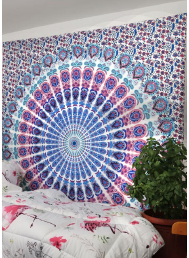 HENDI Enlightened Light Blush Decoration Canvas Wall Art Painting Multicolor 220x200cm - Image 3