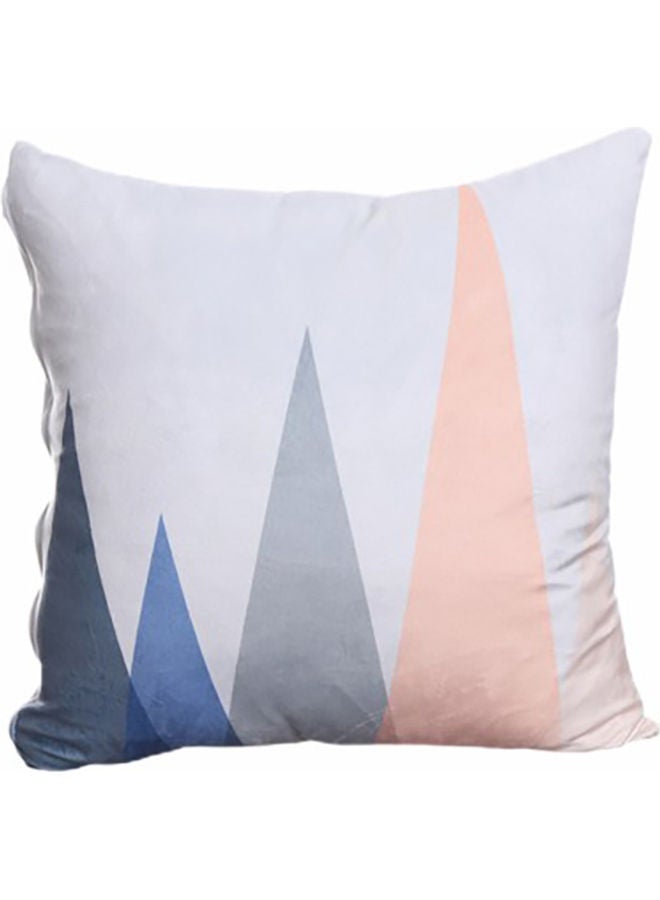 Pari Velvet Decorative Cushion White/Multicolor 45x45cm