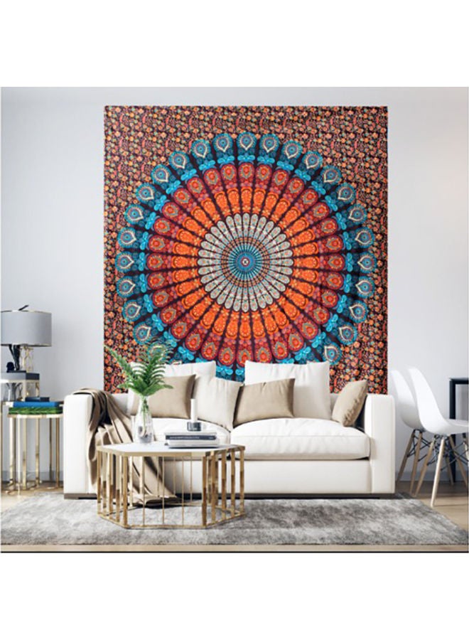 HENDI Enlightened Light Warm Decoration Canvas Wall Art Painting Orange/Multicolor 220x200cm - Image 1