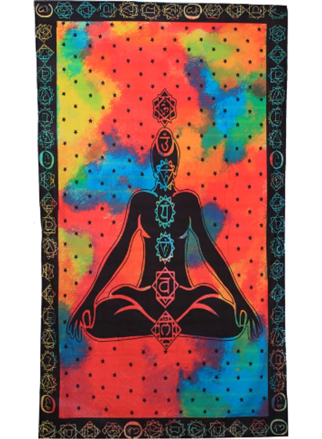 HENDI Yoga Decoration Canvas Wall Art Painting Multicolor 220x130cm - Image 4