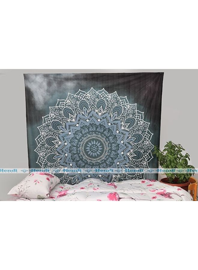 HENDI Godaveri Classic Decoration Canvas Wall Art Painting Green/Multicolor - Image 2