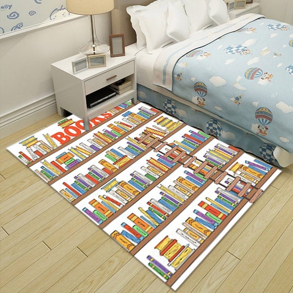 1-Piece Rectangle Anti-slip Durable Carpet Multicolour 40x60cm - Image 3