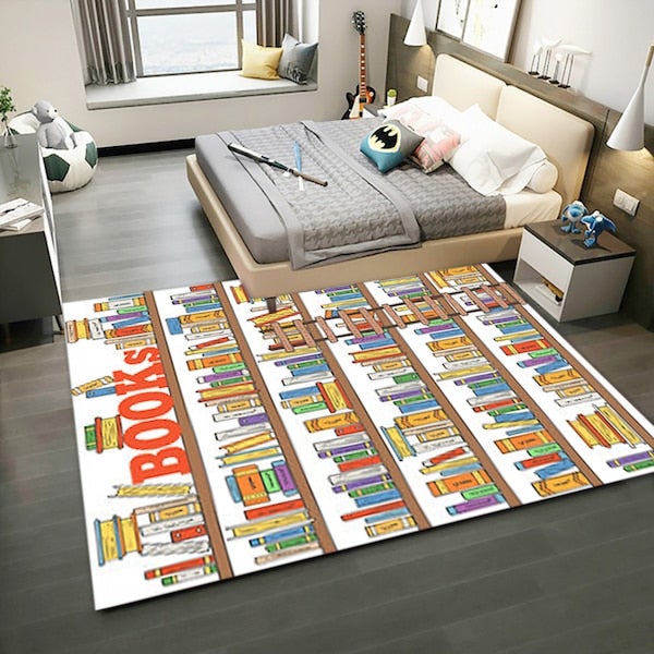 1-Piece Rectangle Anti-slip Durable Carpet Multicolour 40x60cm - Image 4