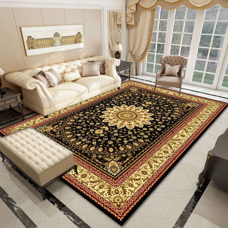 سجادة مضادة للانزلاق ومصنوعة من مواد صديقة للبيئة بتصميم بعدة ألوان من قطعة واحدة متعدد الألوان 40x60سم - Image 1