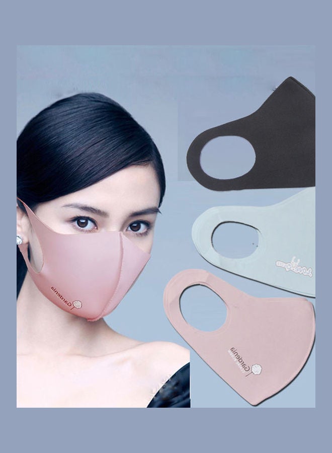 Fashion Washable Mask Black - Image 2