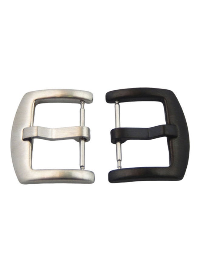 Stainless Steel Pin Buckle Silver  - Image 1