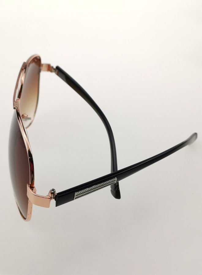 شاربدو نظارة شمسية بإطار آفياتور وعدسات واقية من الأشعة فوق البنفسجية طراز T12308 - Image 2