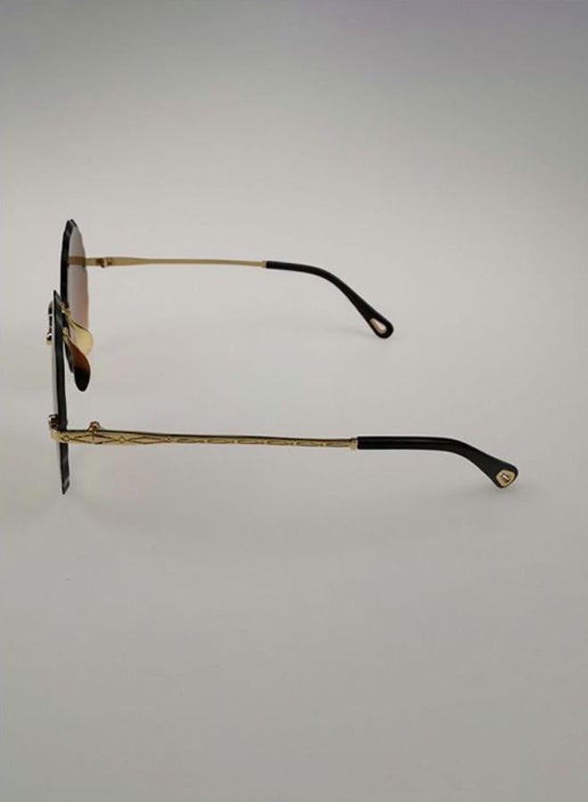 Sharpdo Women's UV Protected Round Frame Sunglasses T12439 - Image 2