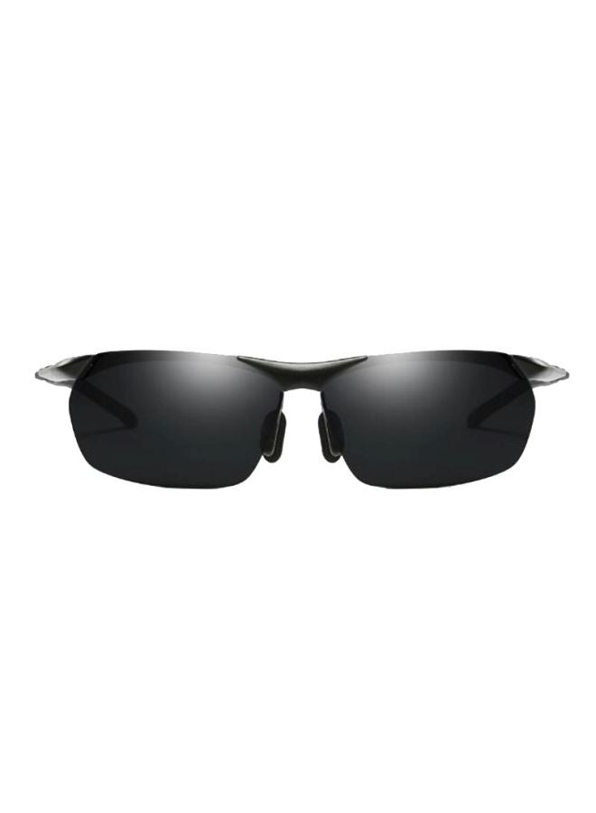 Sharpdo Polarized Sport Frame Sunglasses - Lens Size: 55 mm