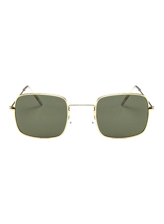 Sharpdo UV Protection Rectangular Sunglasses GD3546-s-green - Image 1