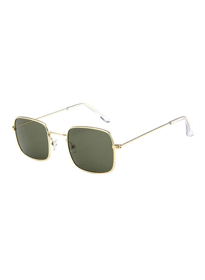 Sharpdo UV Protection Rectangular Sunglasses GD3546-s-green - Image 2