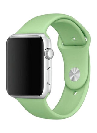 Solid Replacement Band For Apple Watch Green - v1609862147/N43437486A_1