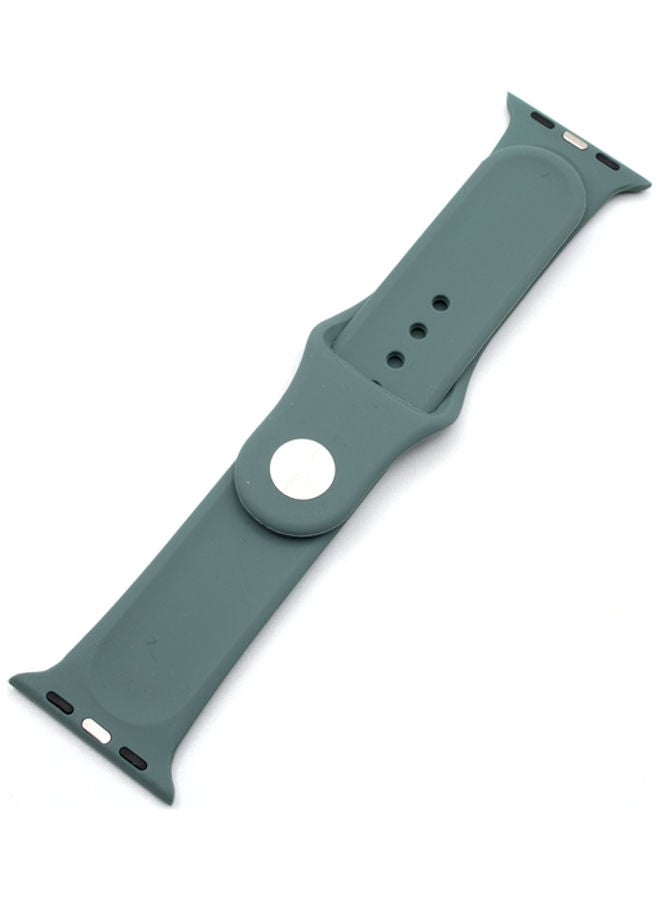 Generic - Solid Replacement Band For Apple Watch Pine Green - Image 1
