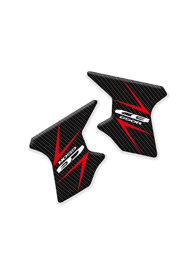 Generic - Motorcycle Carbon Fiber Gas Oil Tank Pad Protector - Image 1