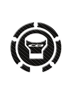Generic Motorcycle Carbon Fiber Gas Oil Tank Pad Protector  - Image 4