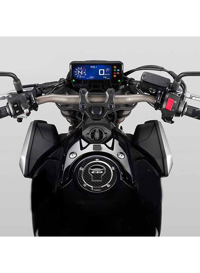 Generic - Motorcycle Carbon Fiber Gas Oil Tank Pad Protector - Image 1