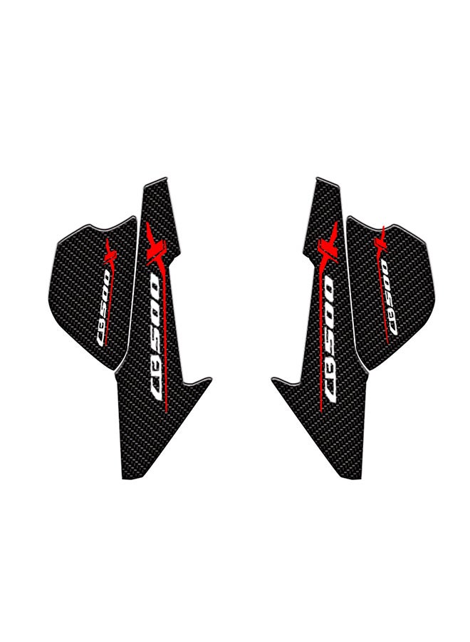 Generic - Motorcycle Carbon Fiber Gas Oil Tank Pad Protector - Image 1