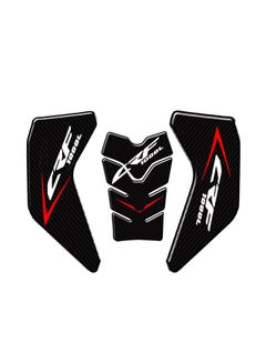 Generic Motorcycle Carbon Fiber Gas Oil Tank Pad Protector  - Image 4