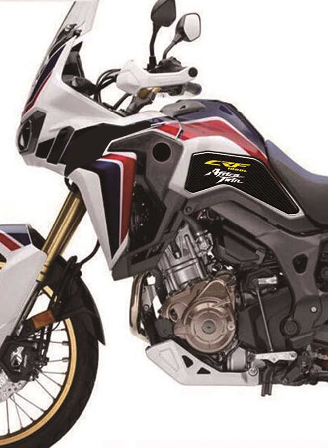 Generic - Motorcycle Carbon Fiber Gas Oil Tank Pad Protector - Image 1