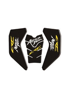 Generic Motorcycle Carbon Fiber Gas Oil Tank Pad Protector  - Image 4