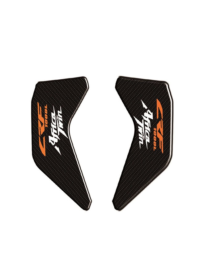 Generic Motorcycle Carbon Fiber Gas Oil Tank Pad Protector  - Image 4