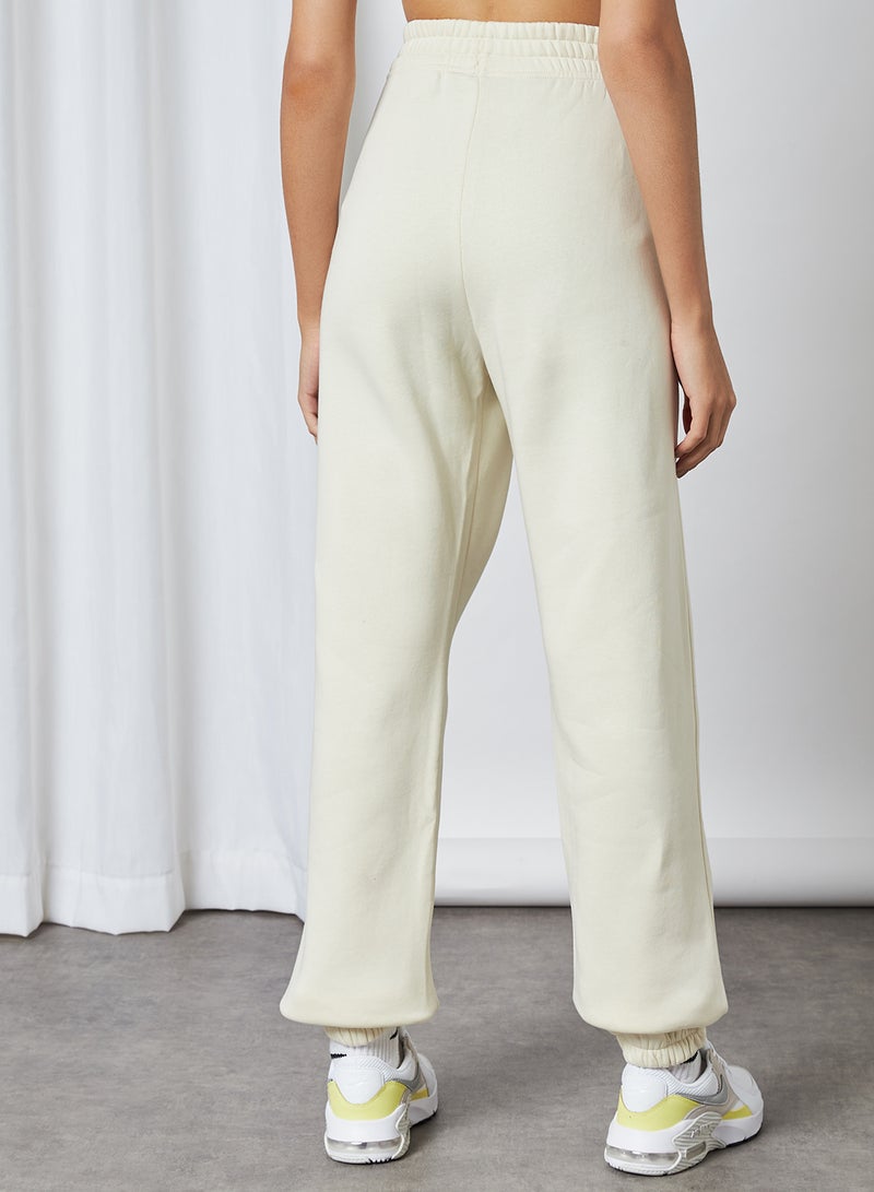 Nike Essential Fleece Sweatpants Coconut Milk/(White)  - Image 2