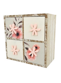 Mini Storage Drawers Multicolour 15 x 8.5 x 15centimeter