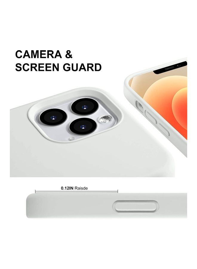 Rock Pow Magnetic Silicone Case Compatible With iPhone 12 Pro Max white - Image 4