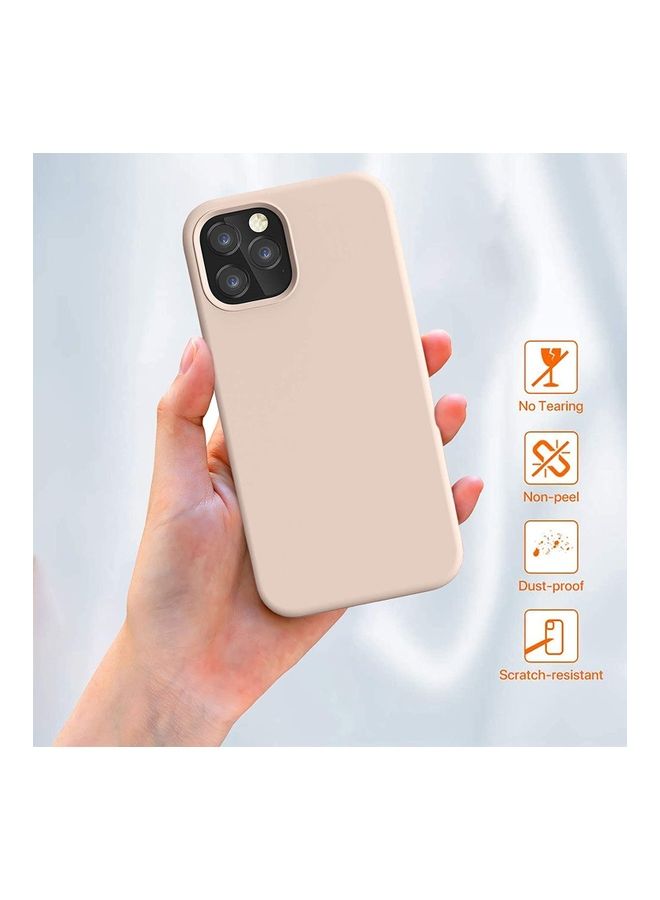 روك بو Magnetic Silicone Case Cover For iPhone 12pro max Pink  - Image 4