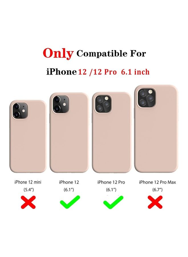 Rock Pow Magnetic Silicone Case Compatible With iPhone 12/12pro Pink - Image 3