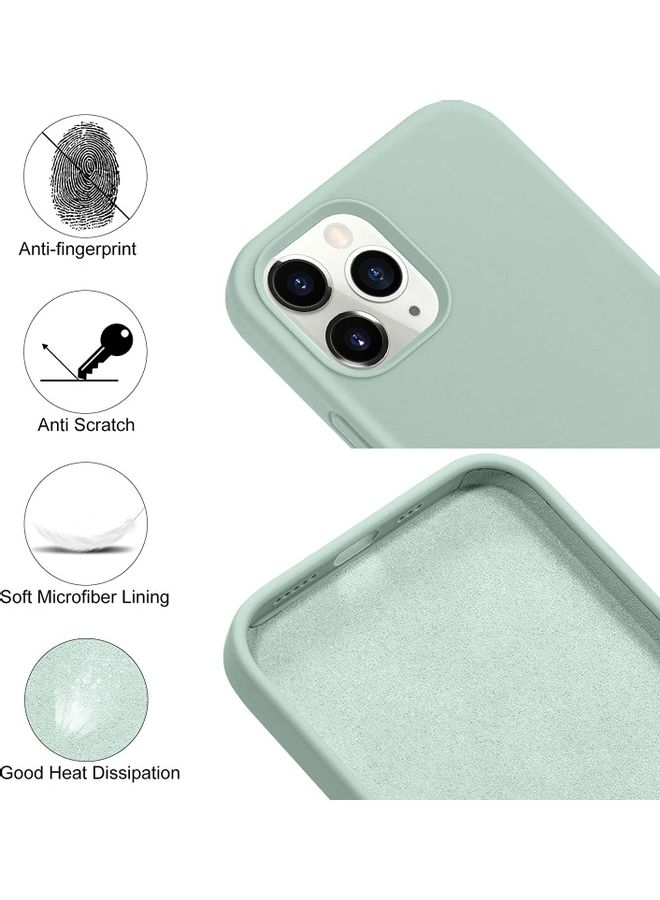 Rock Pow Magnetic Silicone Case Cover For iPhone 12/12 pro MintGreen - Image 3