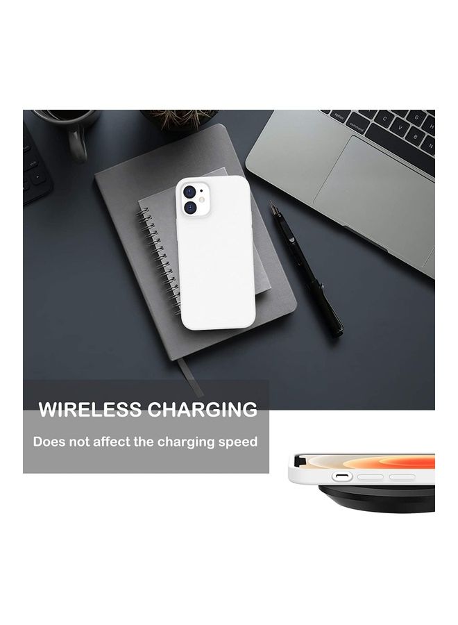 روك بو غطاء حماية من السيليكون متوافق مع آيفون 12 ميني أبيض - Image 4