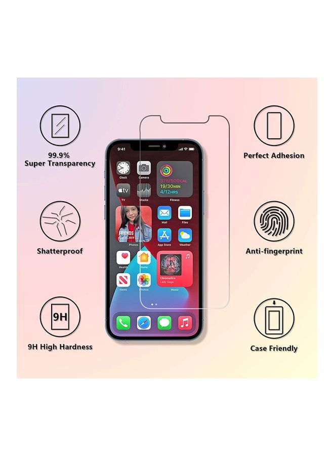 Rock Pow Protective Case Cover And Tempered Glass Screen Protector For iPhone 12 Pro With MagSafe green - Image 2