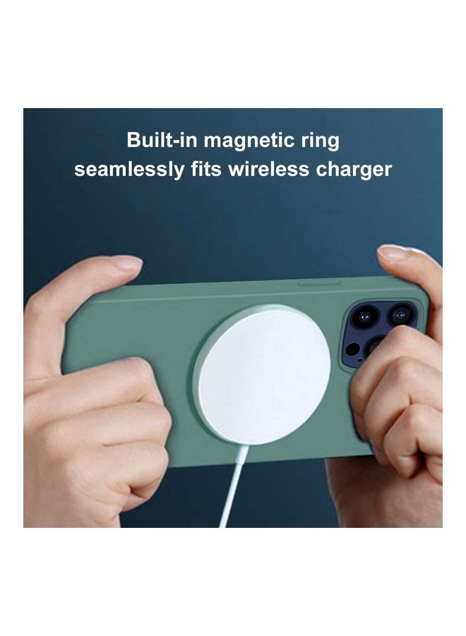 Rock Pow Protective Case Cover And Tempered Glass Screen Protector For iPhone 12 Pro With MagSafe green - Image 3