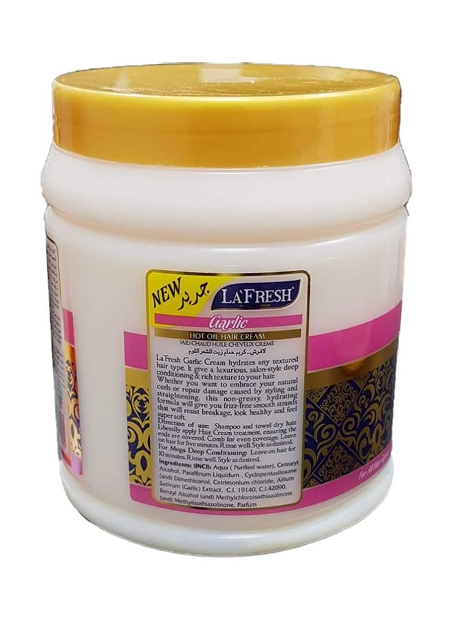 LA FRESH Hot Oil Hair Cream MIX Garlic 1000ml - Image 2