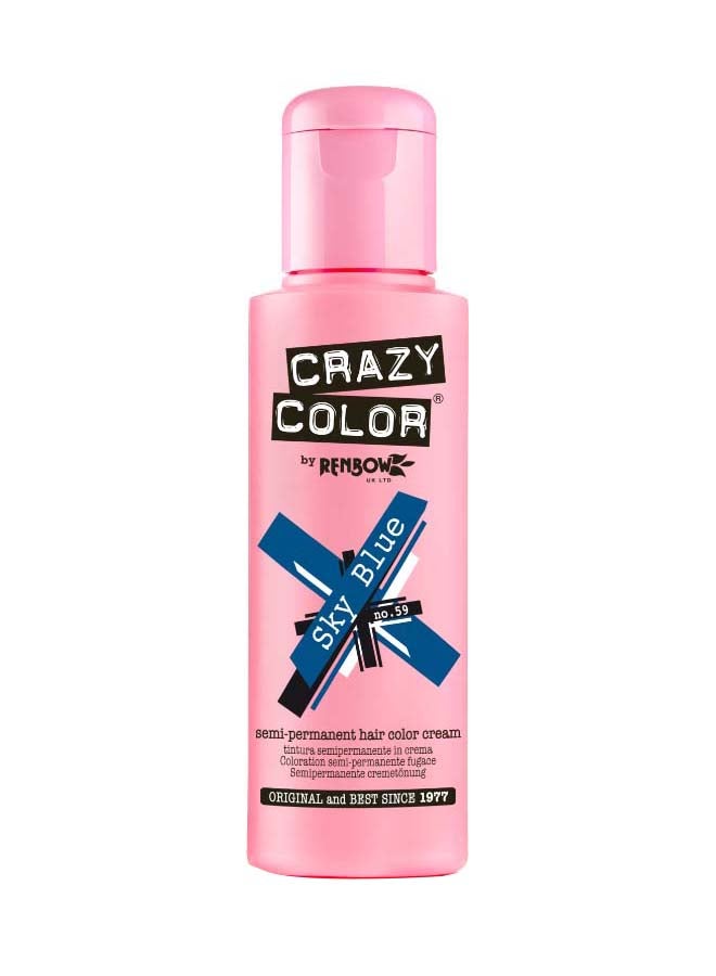 Crazy Color Hair Colour Sky Blue 59 100ml 