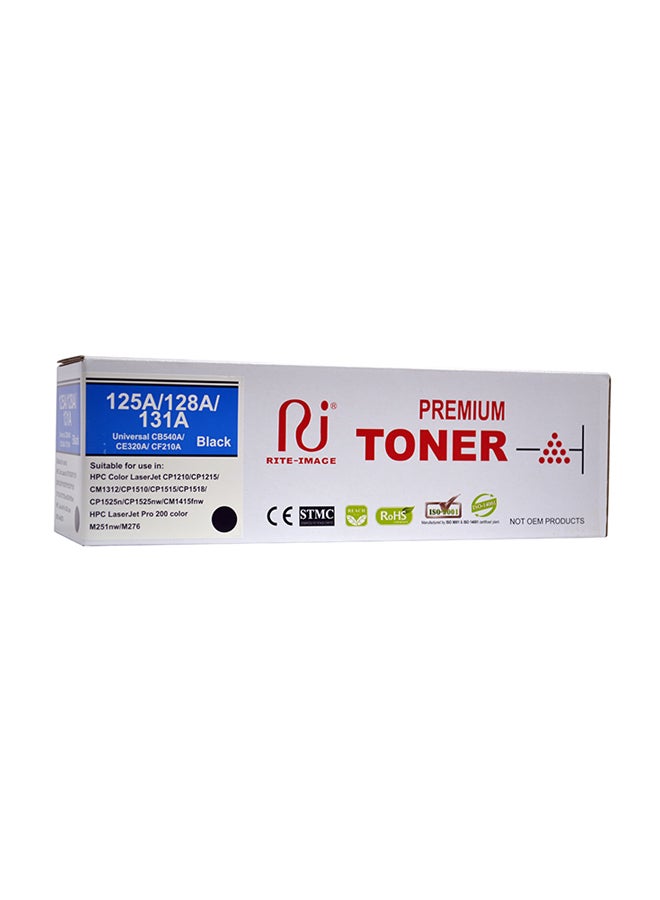 رايت إيميج خرطوشة حبرCF210A/ CB540A/ CE320A متوافقة مع طابعة HP أسود 
