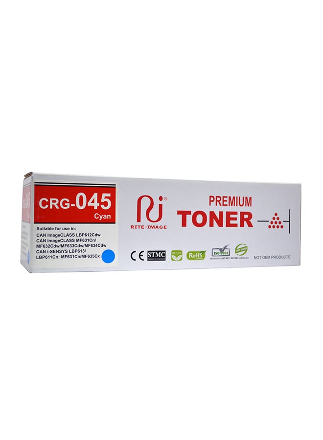 رايت إيميج خرطوشة حبر ممتازة متوافقة مع طابعة كانون CRG-045 أزرق سماوي 