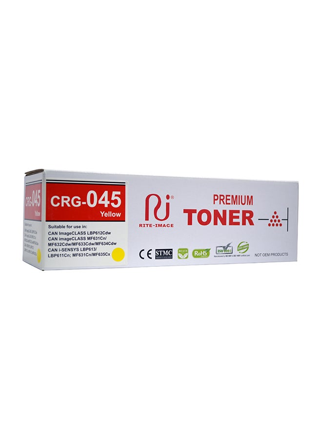 رايت إيميج خرطوشة حبر ممتازة متوافقة مع طابعة كانون CRG-045 أصفر 