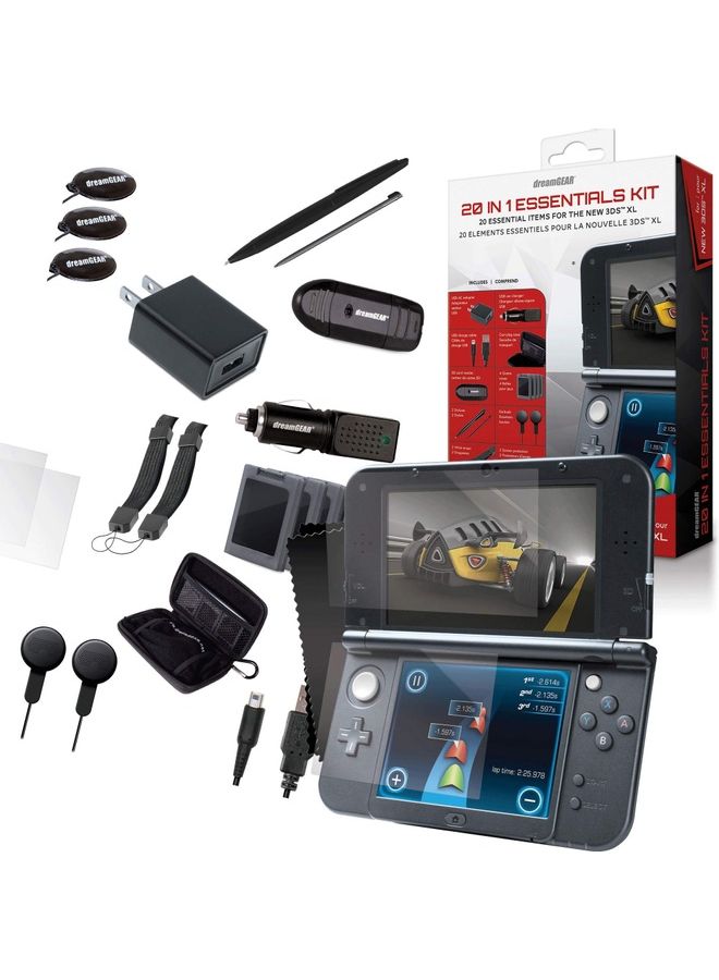 dreamGEAR - 20-In-1 Essentials Kit For Nintendo 3DS XL - Image 1